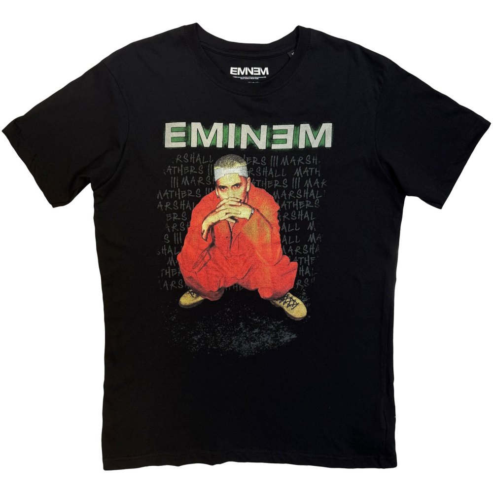 Eminem - Lyric Heren Tshirt - Zwart